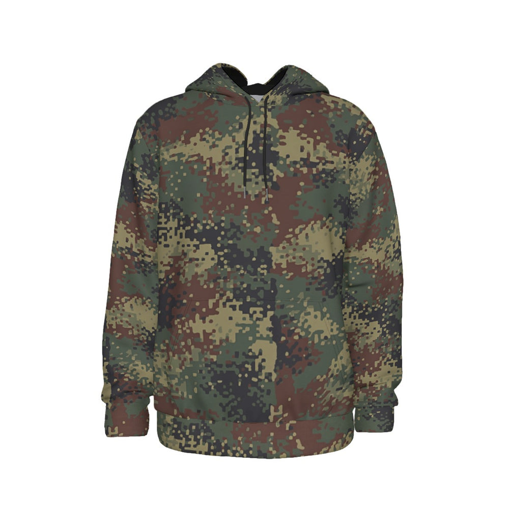 Serbian M-MDU-10 Camo Men's Thicken Pullover Hoodie