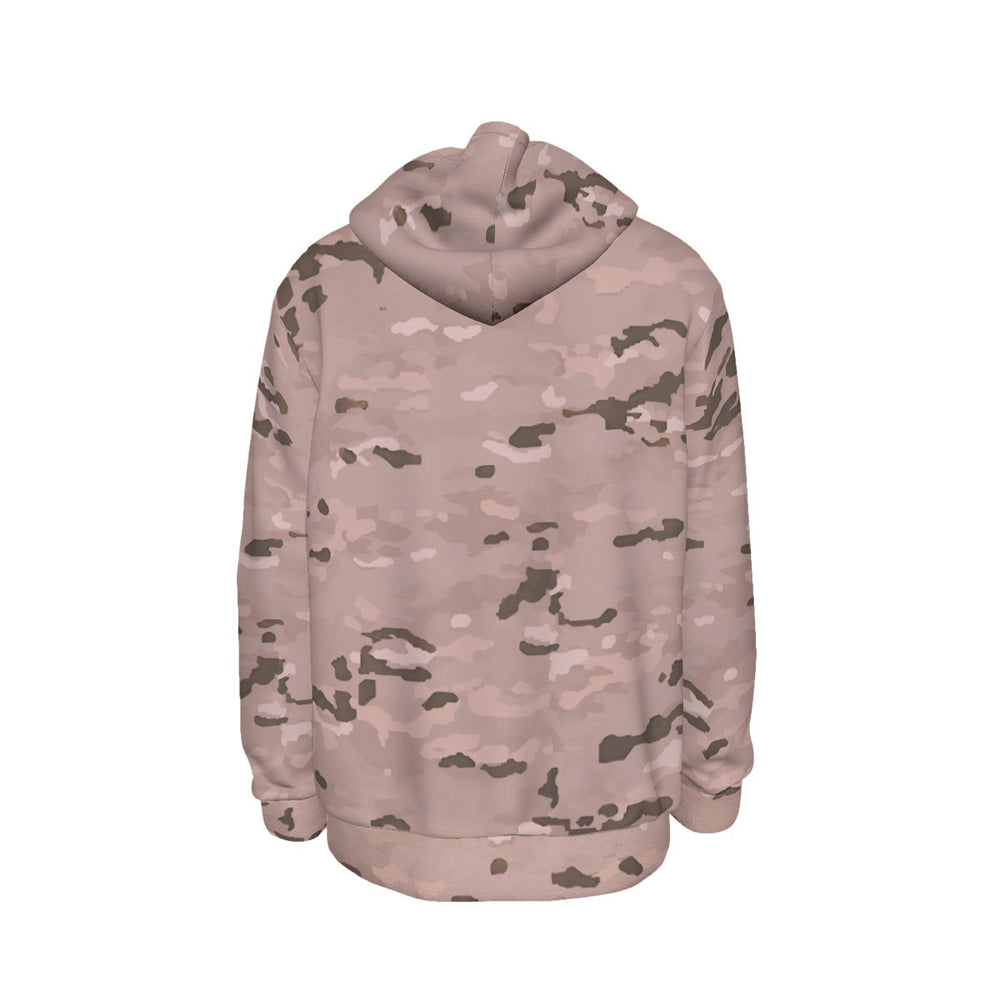 Spanish M09 Arido Camo Men's Thicken Pullover Hoodie
