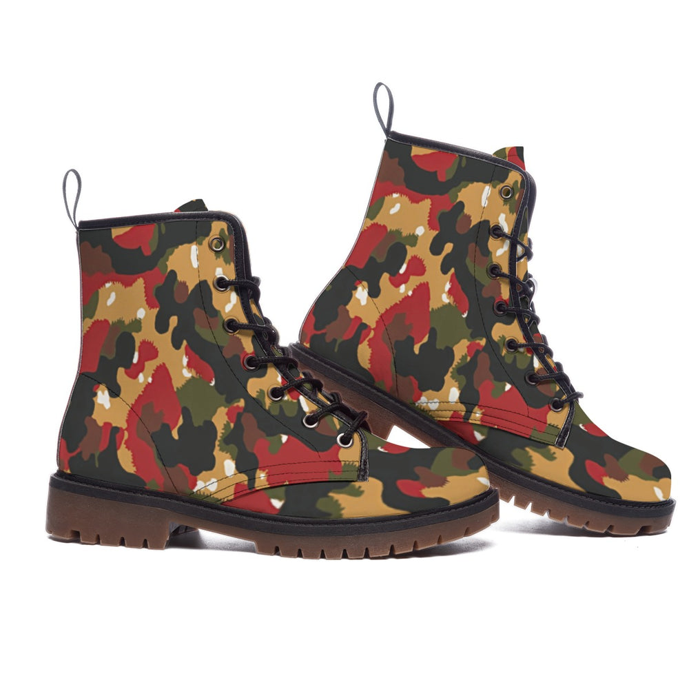 Swiss Taz 83 Alpenflage Camo Men's Martin Short Boots - Equippage.com