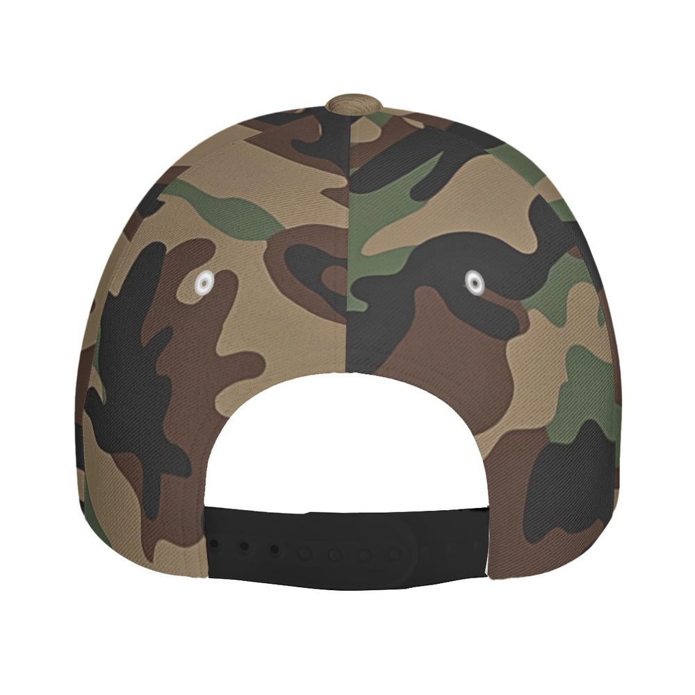 French CCE Camo All-Over Print Peaked Cap With Box