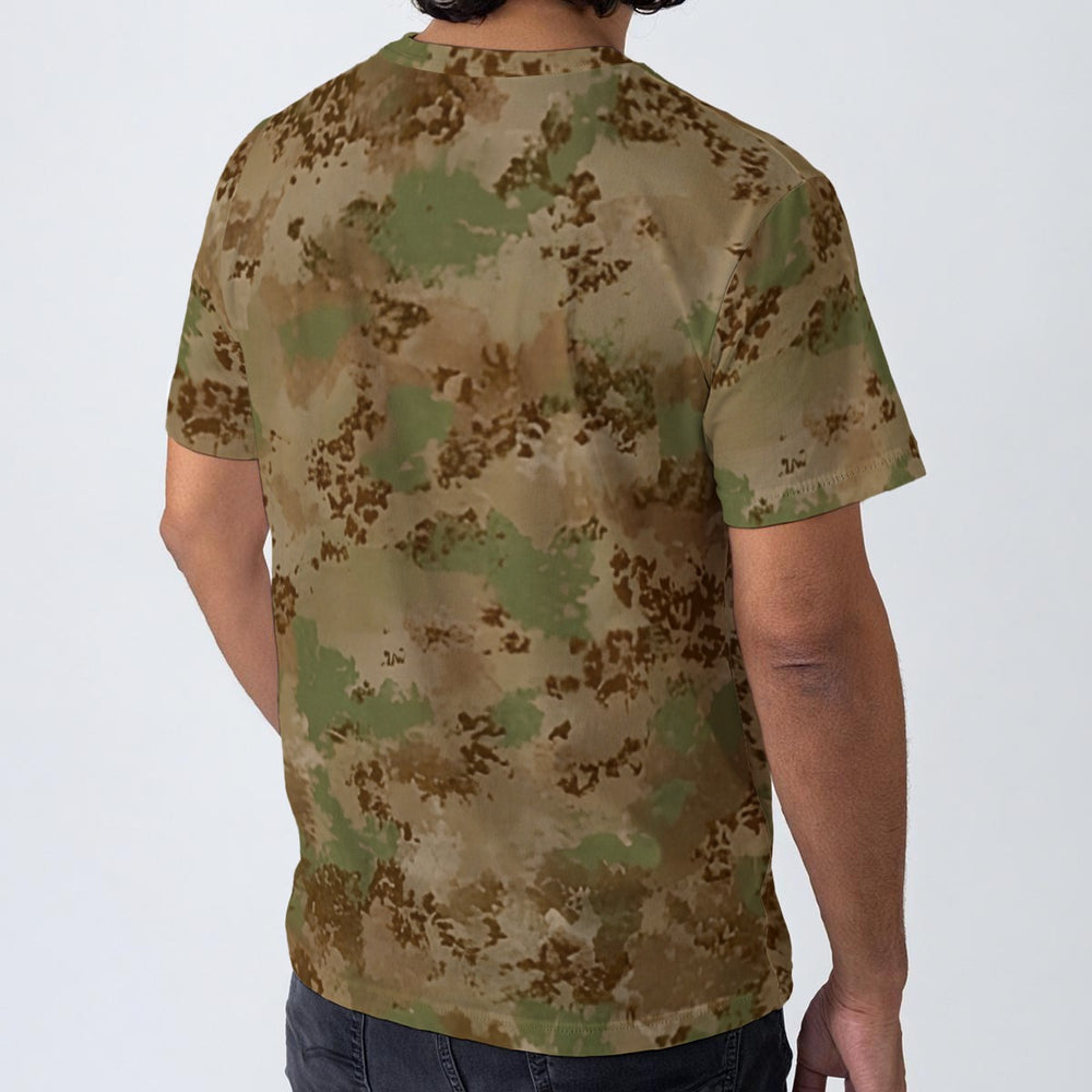 Italian Altimetrico F Camo Men's O-Neck T-Shirt | 190GSM Cotton