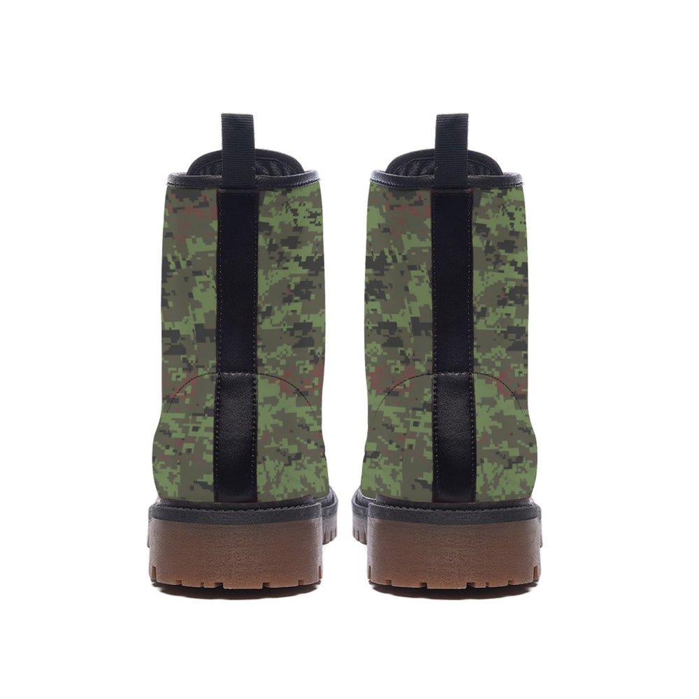 Estonian ESTDCU-M06 Woodland Camo Men's Martin Short Boots