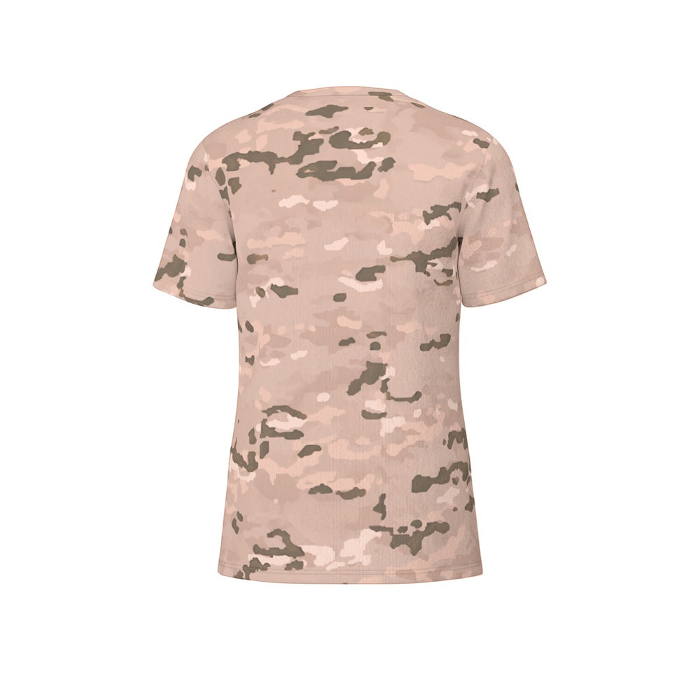 Spanish M09 Arido Camo Men's O-Neck T-Shirt | 190GSM Cotton
