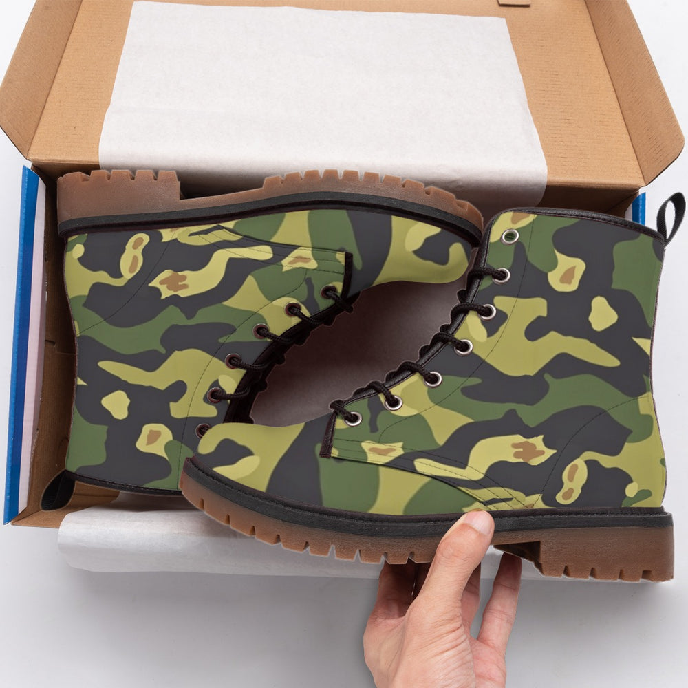 Czech Vz. 60 Salamander Camo Men's Martin Short Boots