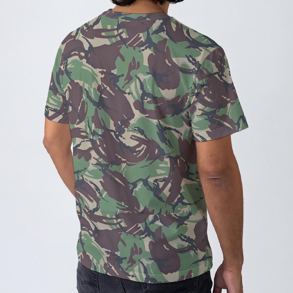 Portuguese Padrão Floresta Camo Men's O-Neck T-Shirt | 190GSM Cotton