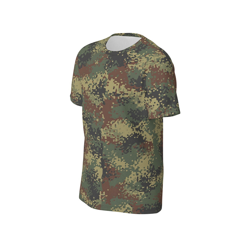 Serbian M-MDU-10 Camo Men's O-Neck T-Shirt | 190GSM Cotton