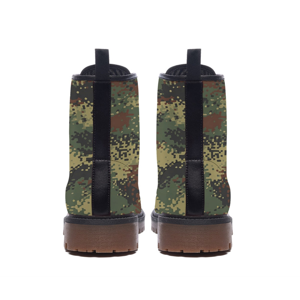 Serbian M-MDU-10 Camo Men's Martin Short Boots