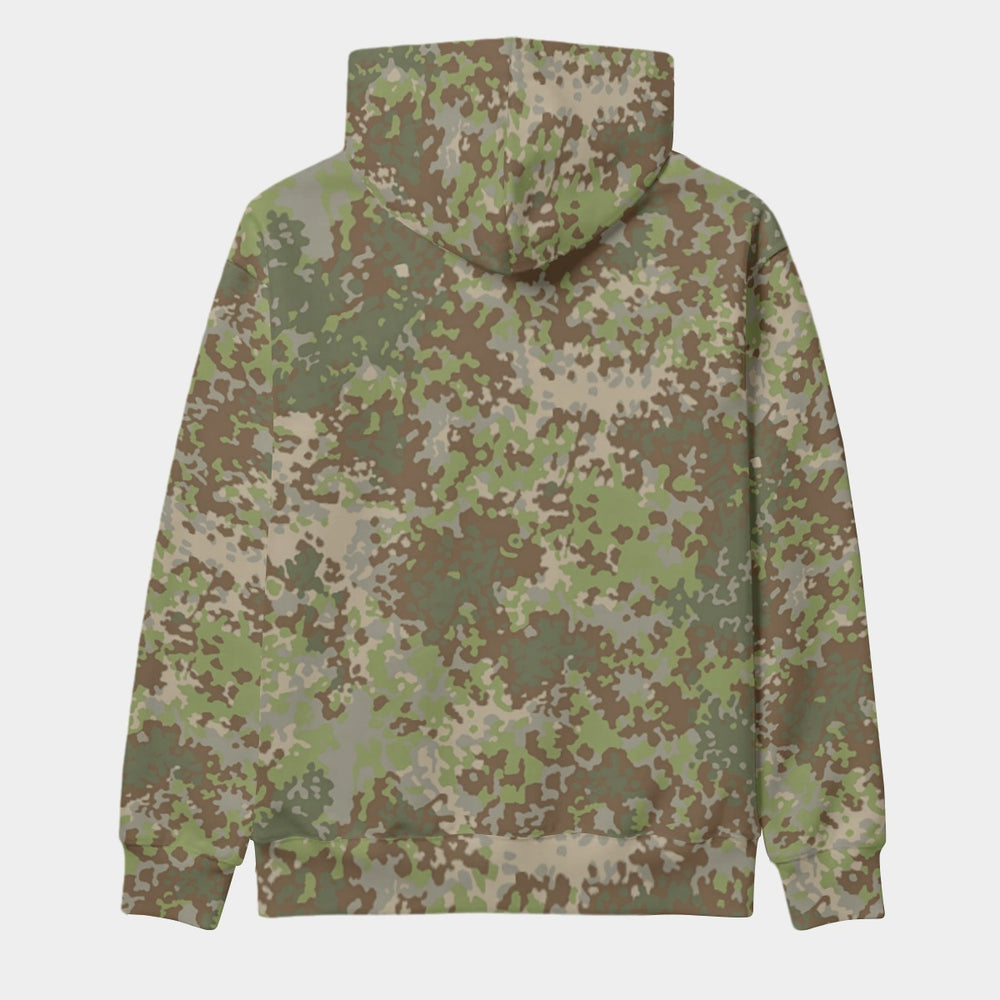 German Multitarn Camo Men's Thicken Pullover Hoodie