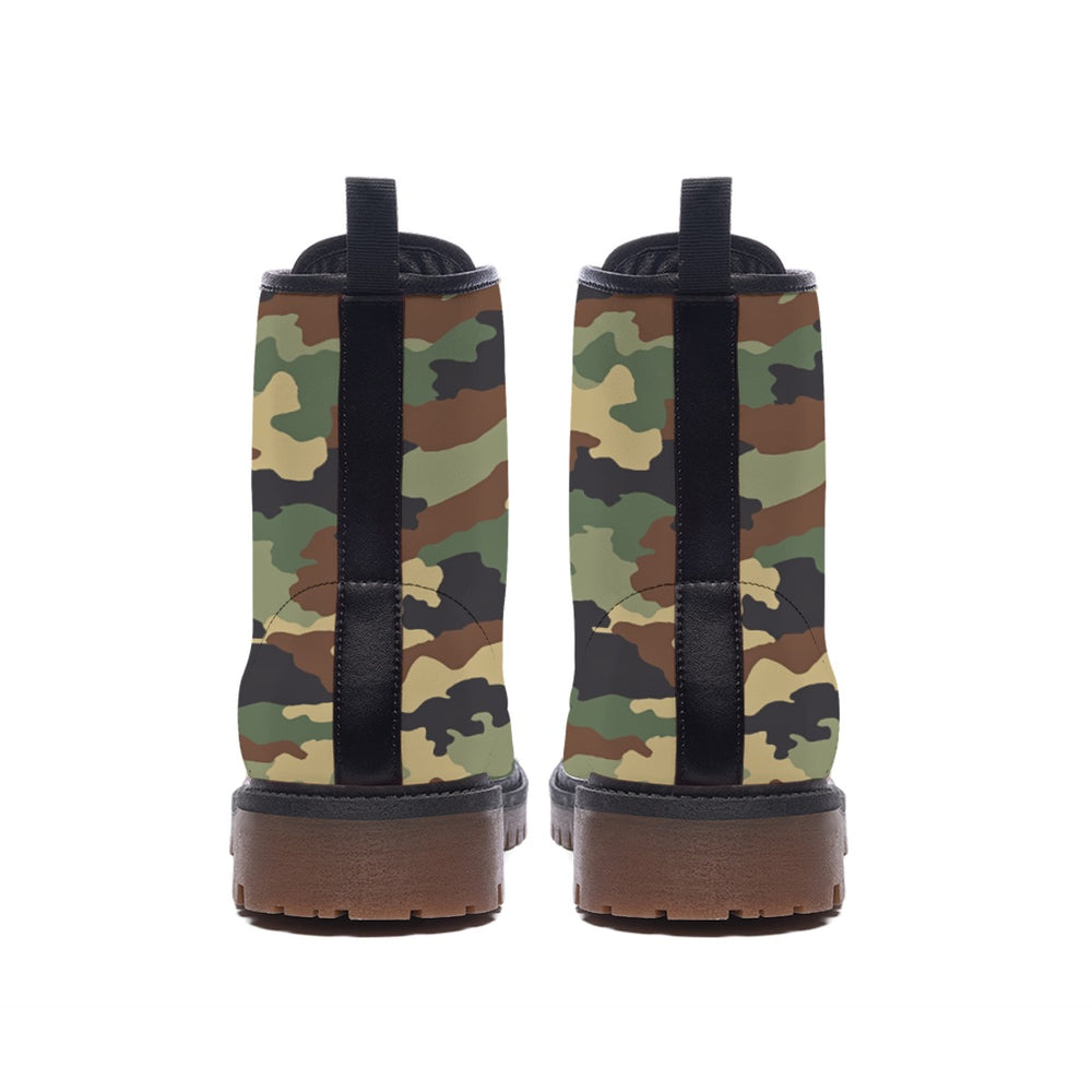 Serbian M-MDU-02 Camo Men's Martin Short Boots