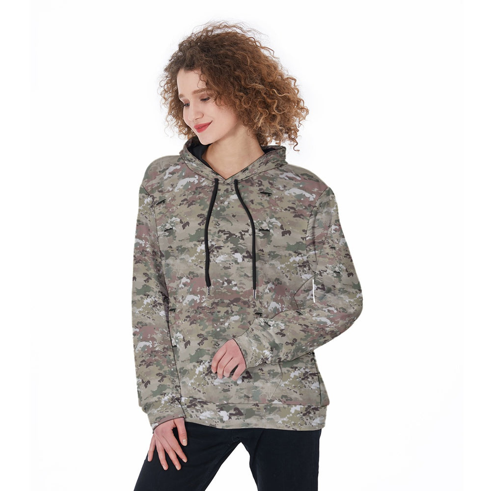 All-Over Print Women's Heavy Fleece Hoodie