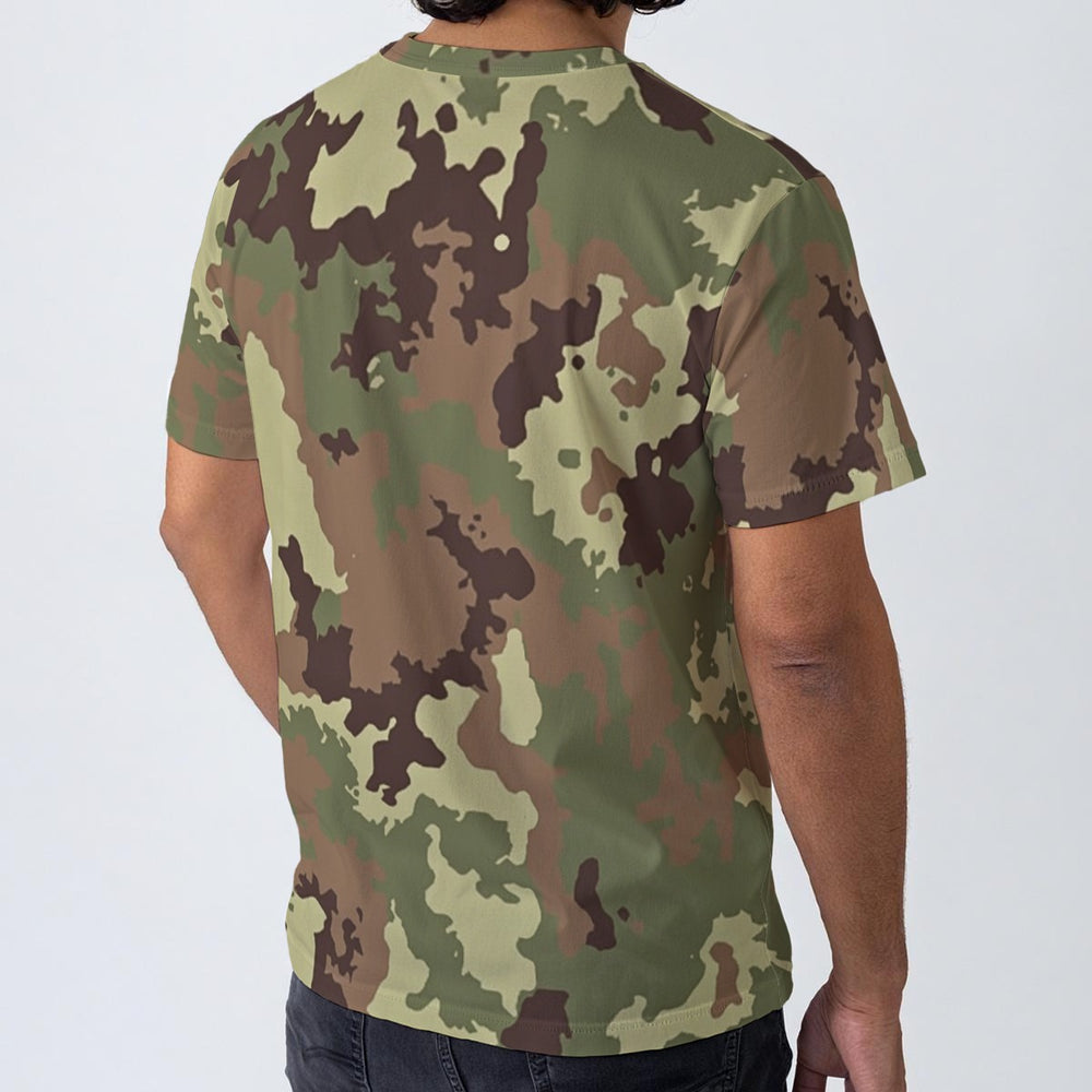 Italian Vegetato Camo Men's O-Neck T-Shirt | 190GSM Cotton