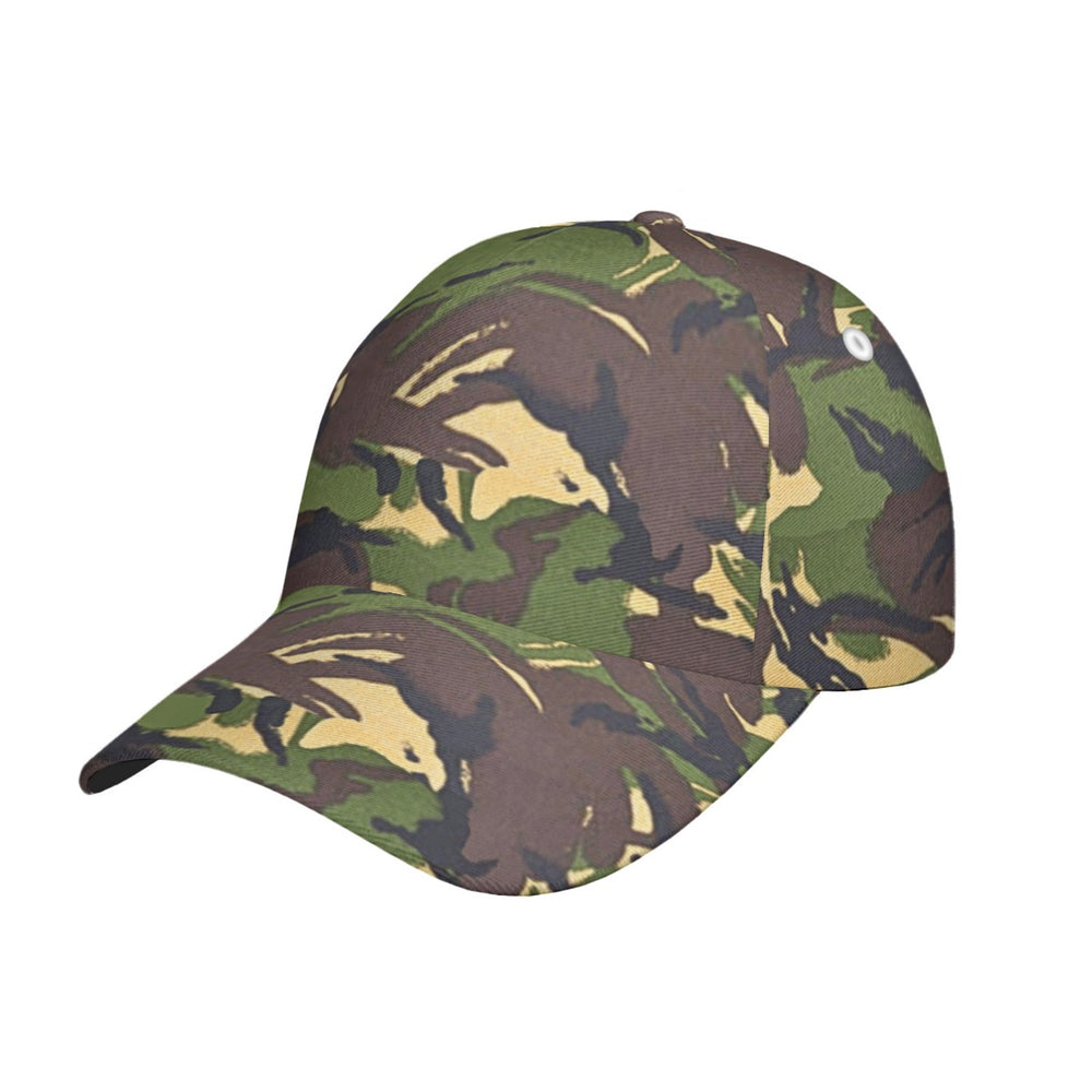 British DPM 95 Camo All-Over Print Peaked Cap With Box