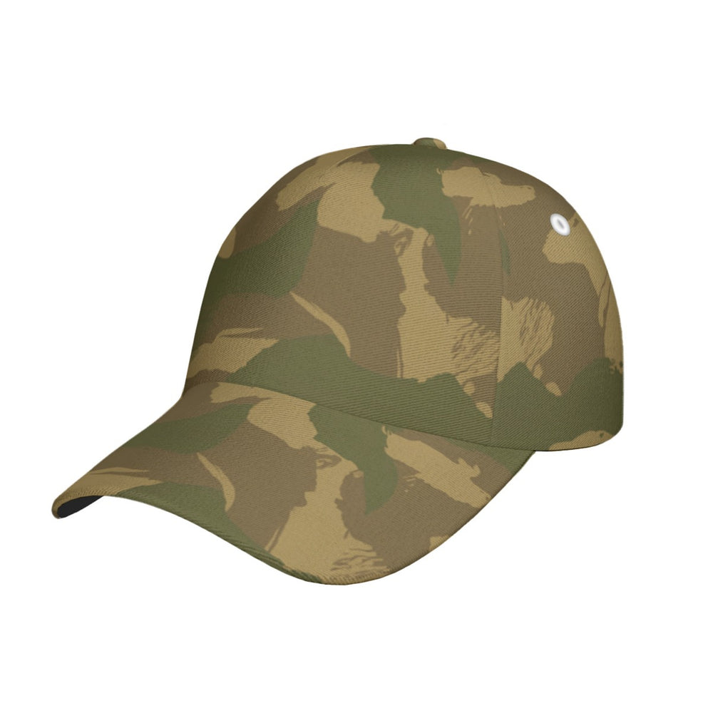 British Denison Airborne Camo All-Over Print Peaked Cap With Box