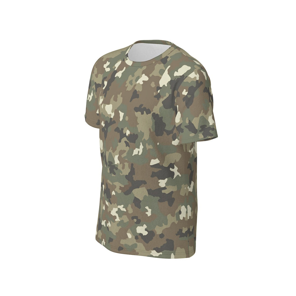 Romanian M2017 Army Camo Men's O-Neck T-Shirt | 190GSM Cotton