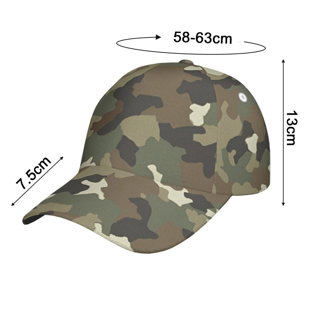 Romanian M2017 Army Camo Peaked Cap With Box