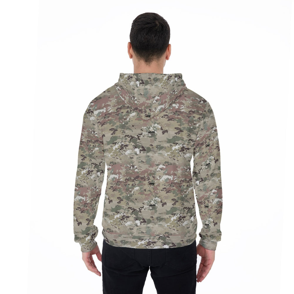 All-Over Print Men's Mirco Fleece Hoodie