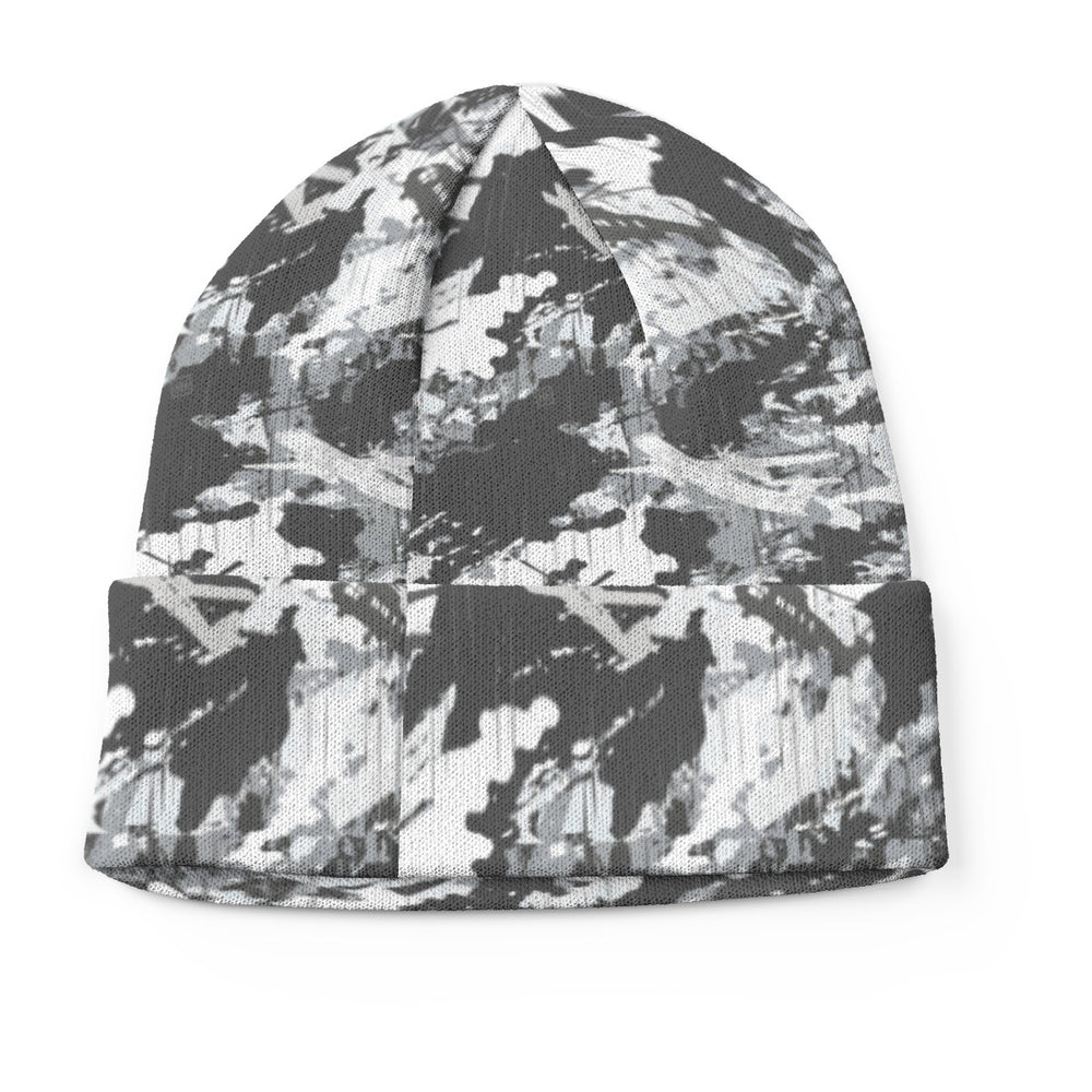 PRESS Camo Knitted Hat Toque Toboggan Beanie by Equippage.com - Equippage.com