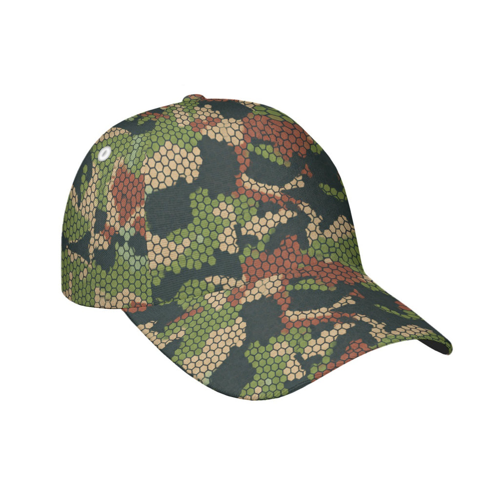 Colombian Chameleon Bicentennia All-Over Print Peaked Cap With Box