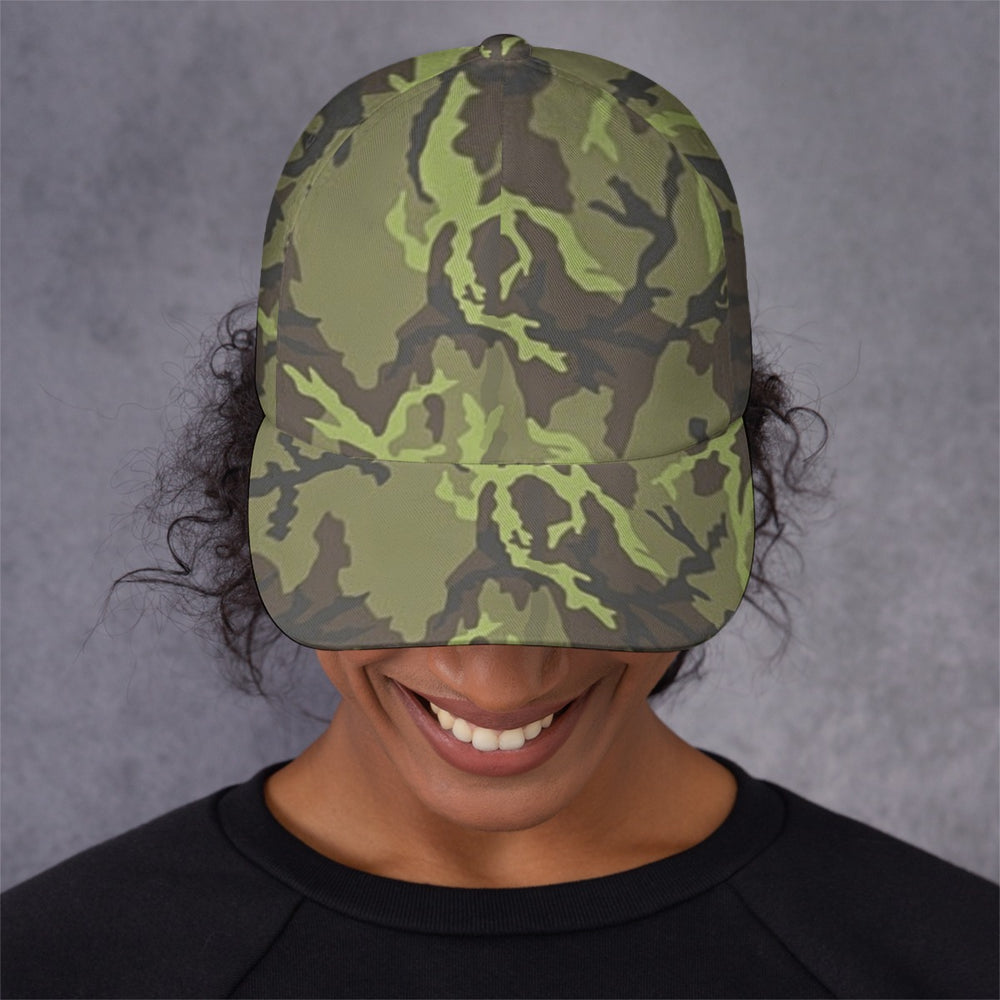 Czech Vz. 95 Leaf Woodland Camo Cap With Box