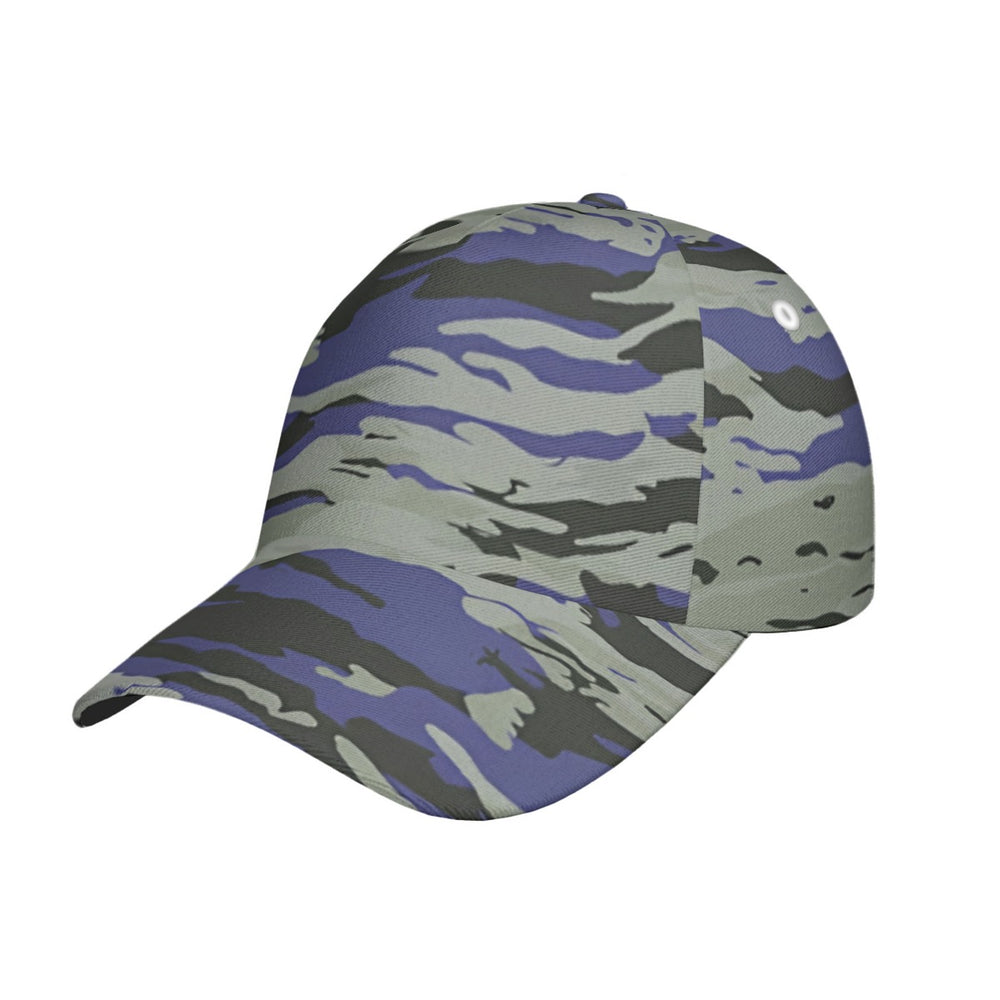 Greek Blue Lizard Camo Peaked Cap With Box