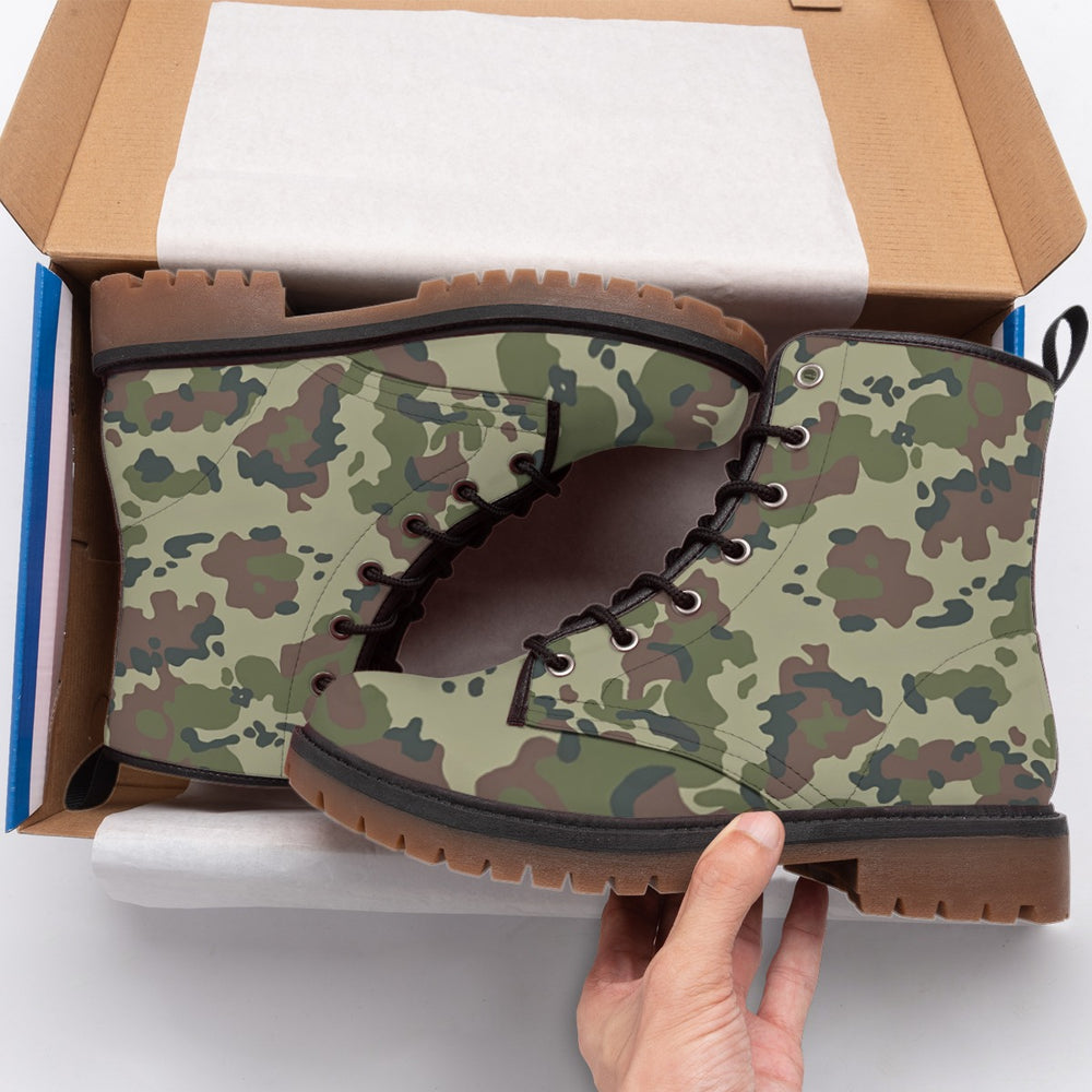Romanian M1994 Fleck Camo Men's Martin Short Boots