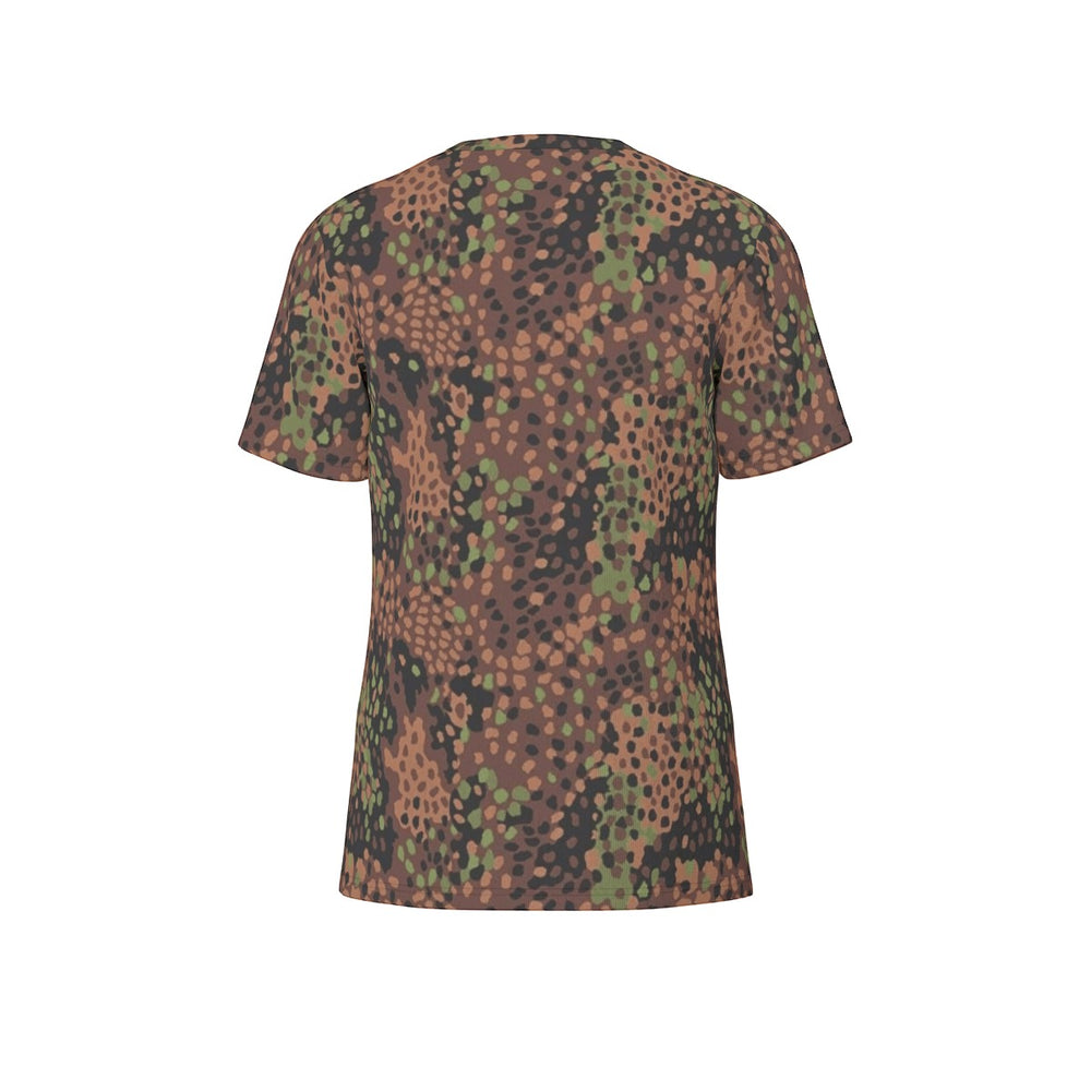 German Erbsenmuster Camo Men's O-Neck T-Shirt | 190GSM Cotton
