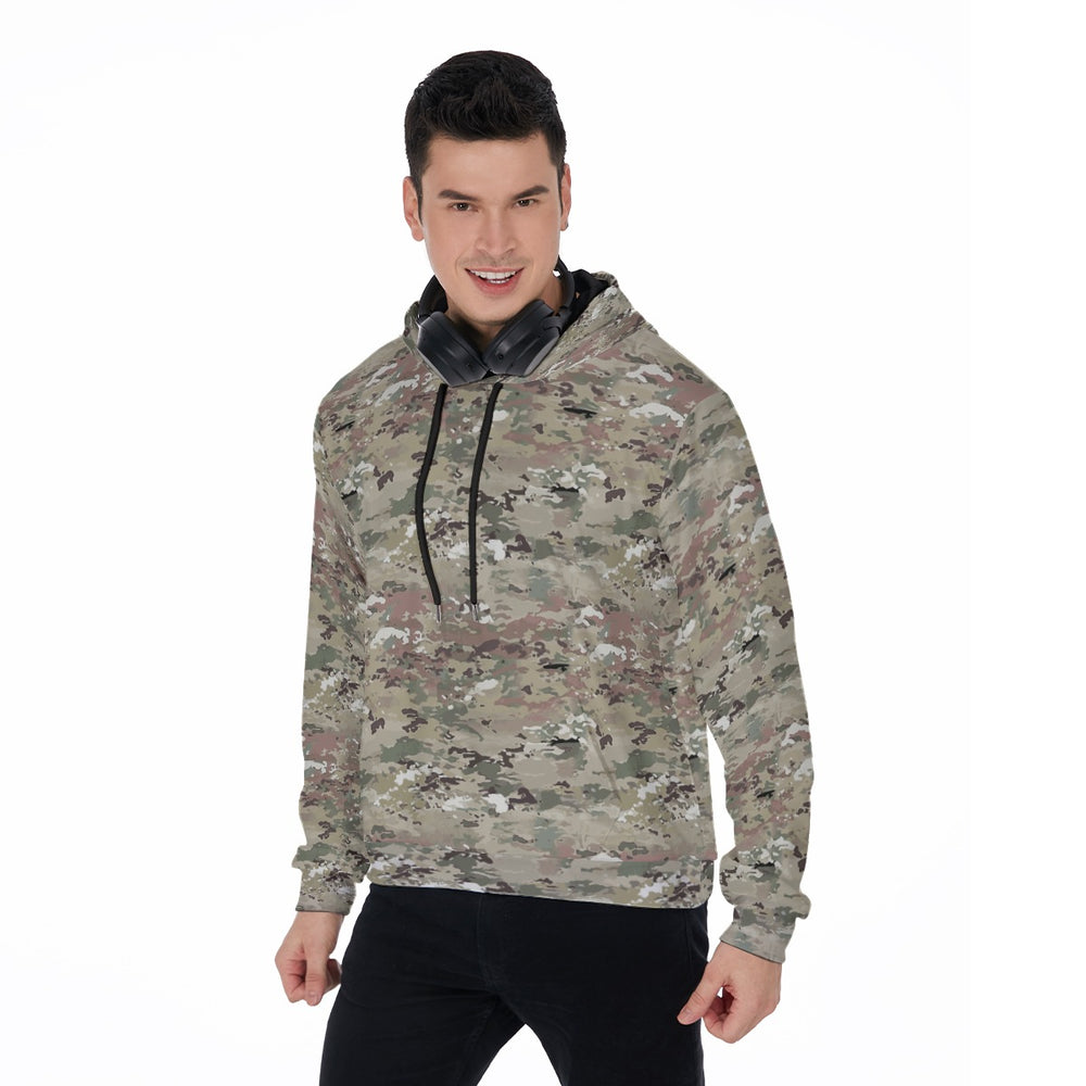 All-Over Print Men's Mirco Fleece Hoodie