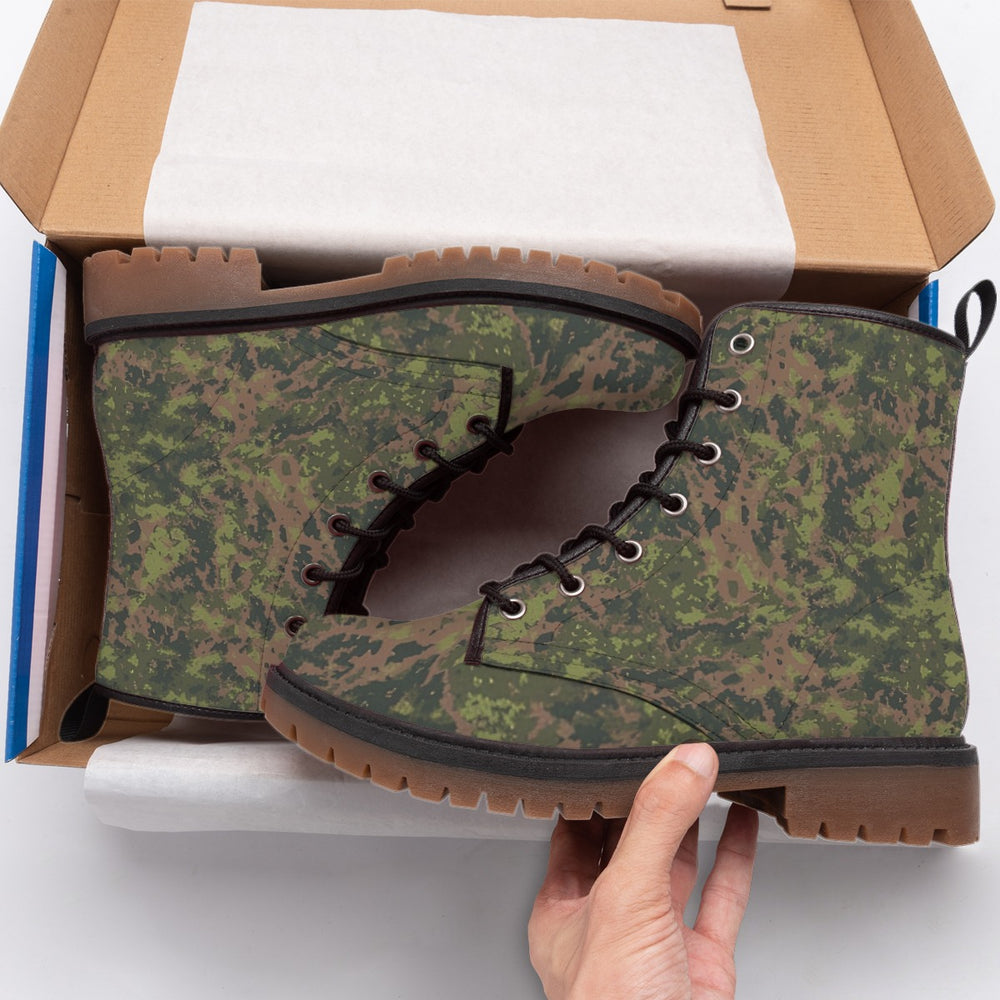 Finnish M05 Woodland/Maastokuvio Men's Martin Short Boots
