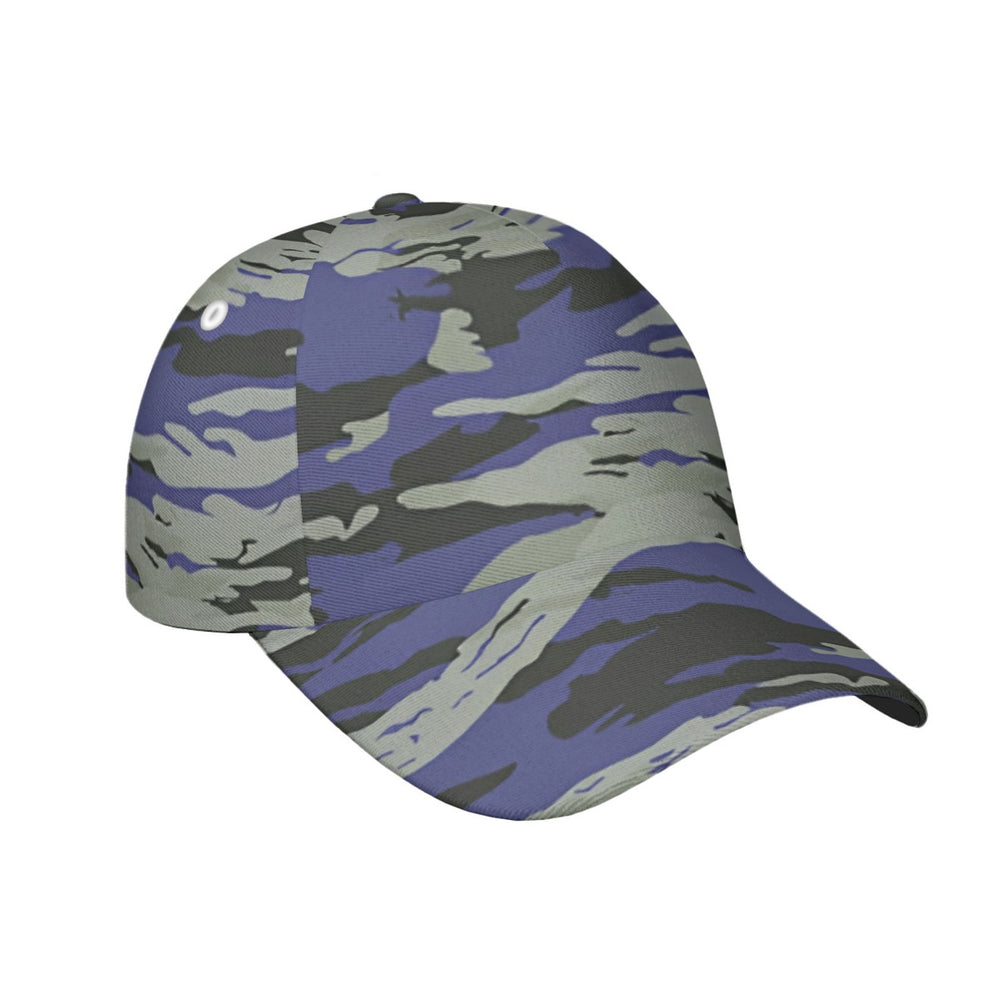 Greek Blue Lizard Camo Peaked Cap With Box