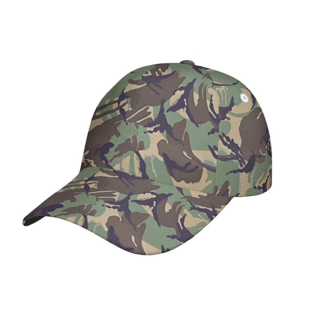 Canadian DPM Airborne Camo All-Over Print Peaked Cap With Box