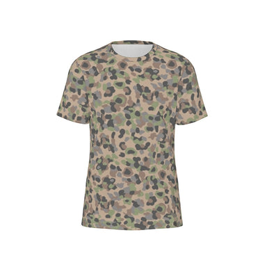 Austrian Pea Dot Camo Men's O-Neck T-Shirt | 190GSM Cotton - Equippage.com