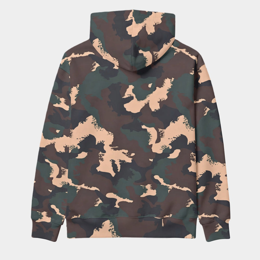 Hungarian M1990 Camo Men's Thicken Pullover Hoodie