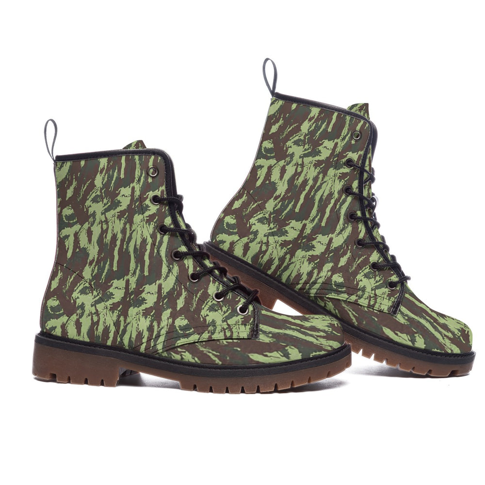 Portuguese M63 Vertical Lizard Camo Men's Martin Short Boots