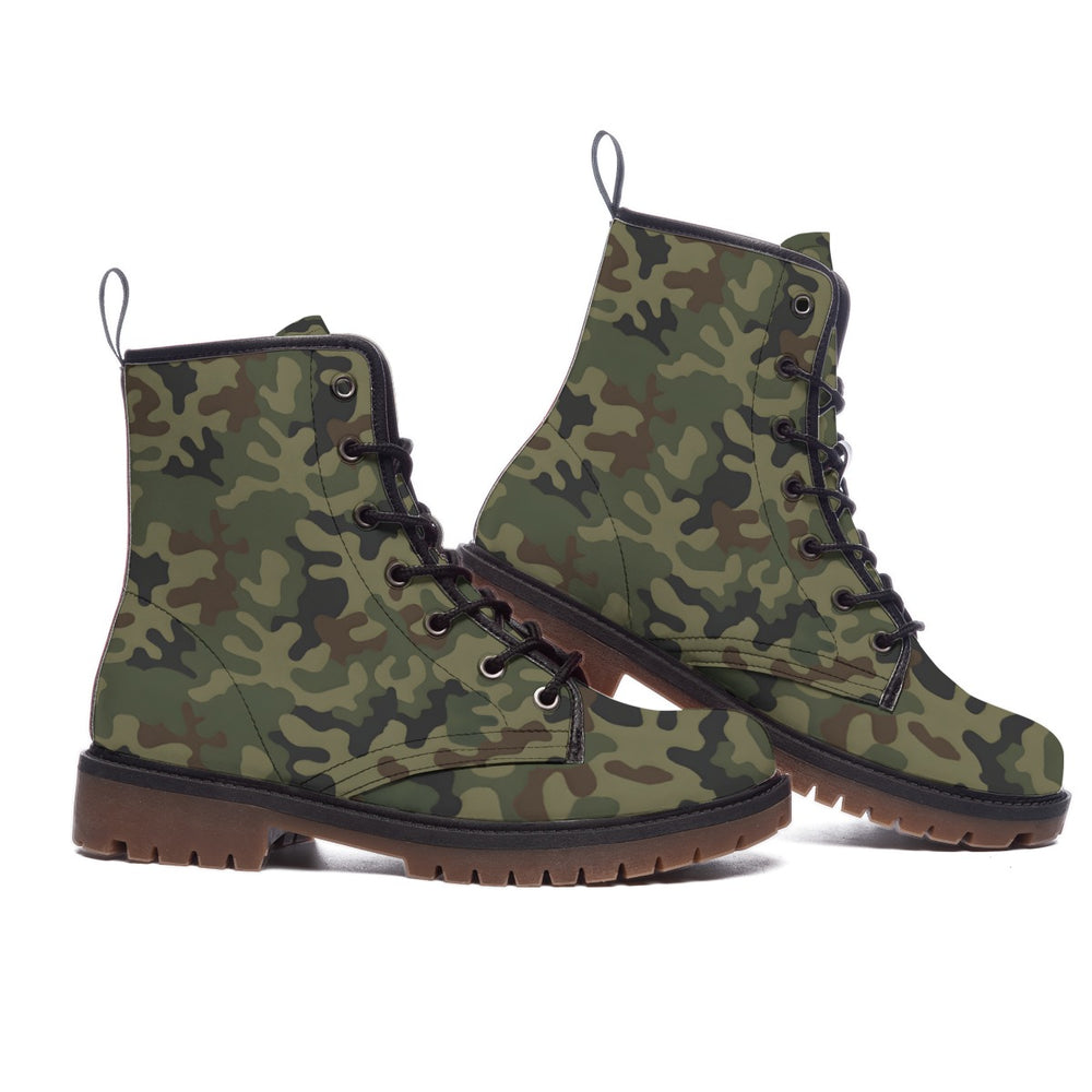 Polish WZ. 93 Camo Men's Martin Short Boots