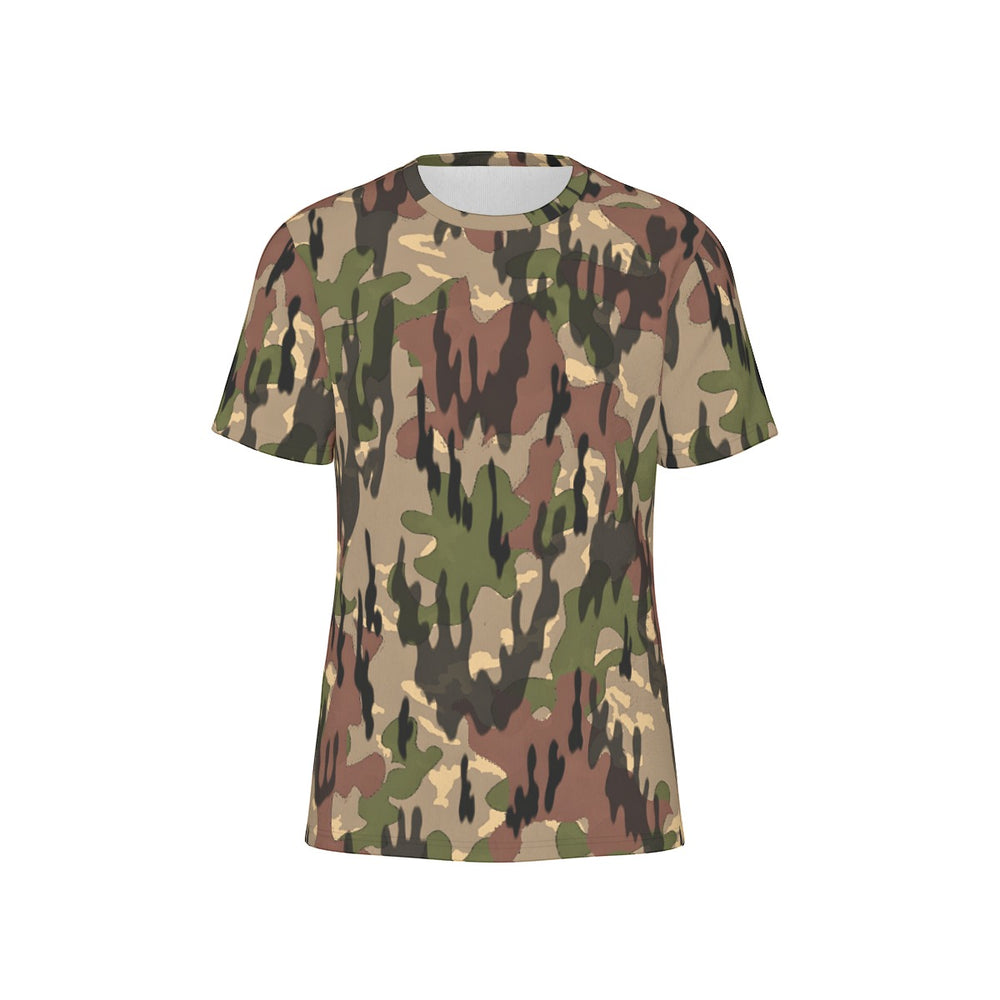 Spanish M59 Rocoso Camo Men's O-Neck T-Shirt | 190GSM Cotton