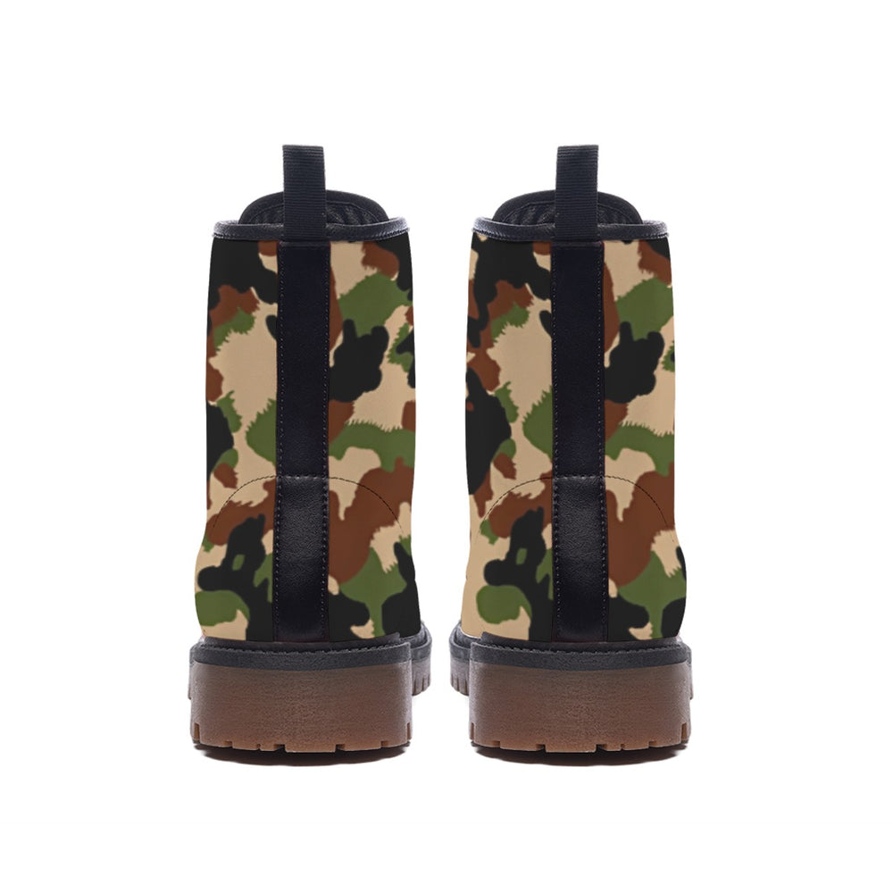 Swiss Taz 90 Woodland Camo Men's Martin Short Boots - Equippage.com