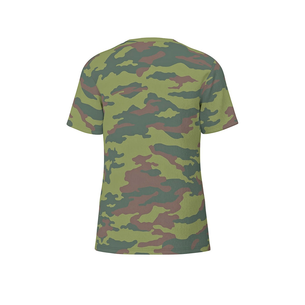 Russian Flora Camo Men's O-Neck T-Shirt | 190GSM Cotton