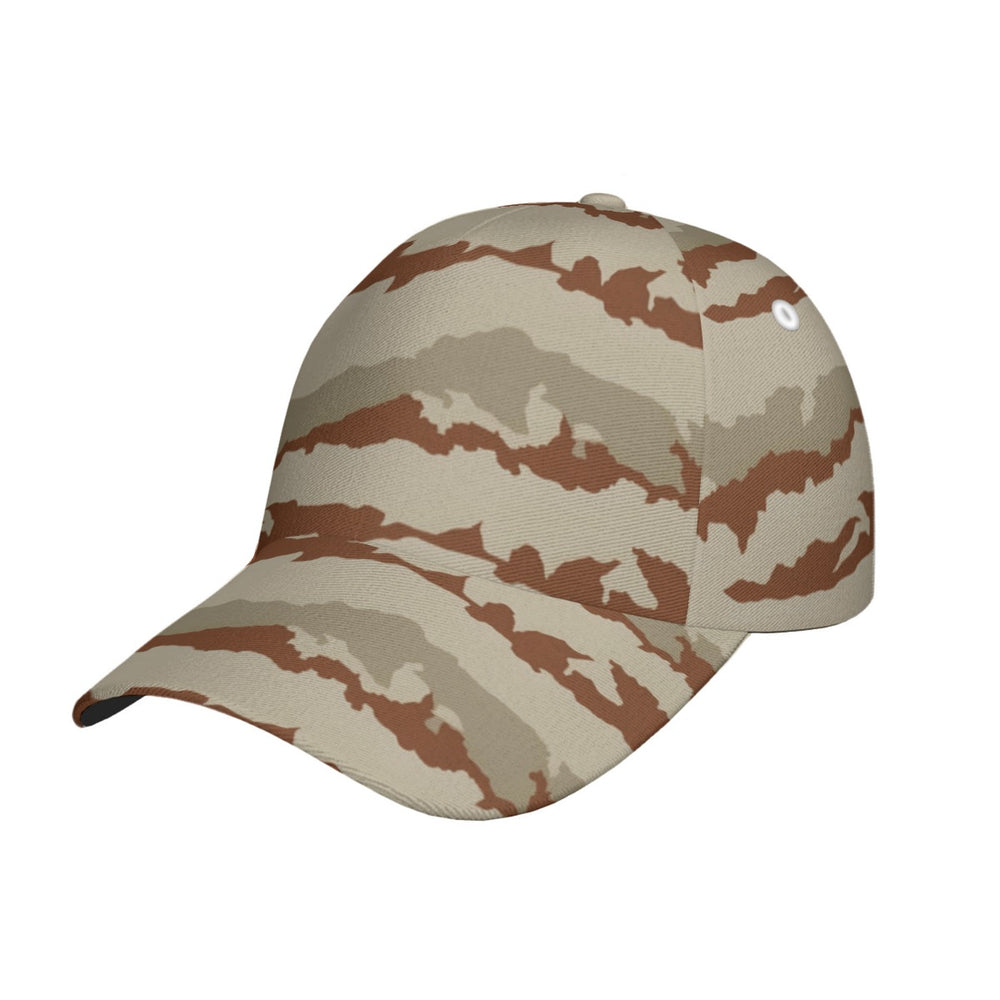 French Daguet Camo All-Over Print Peaked Cap With Box