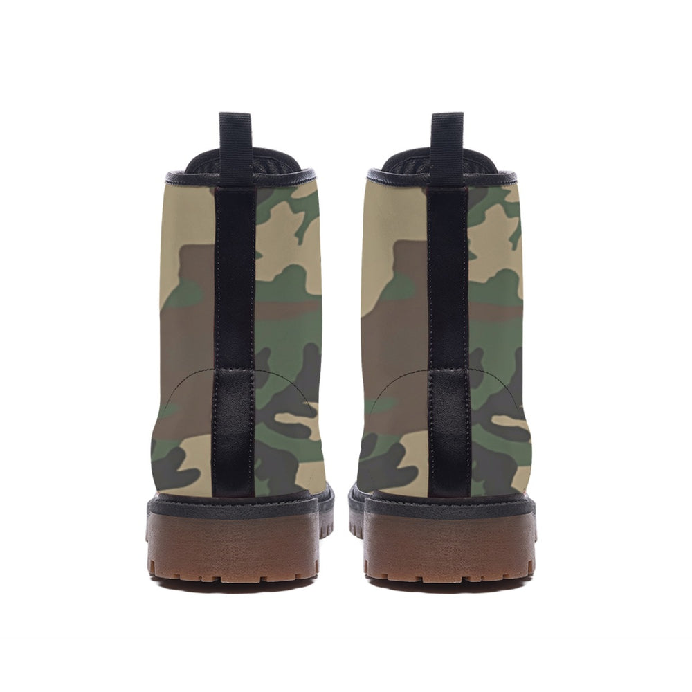 US M81 Woodland Camo Men's Martin Short Boots