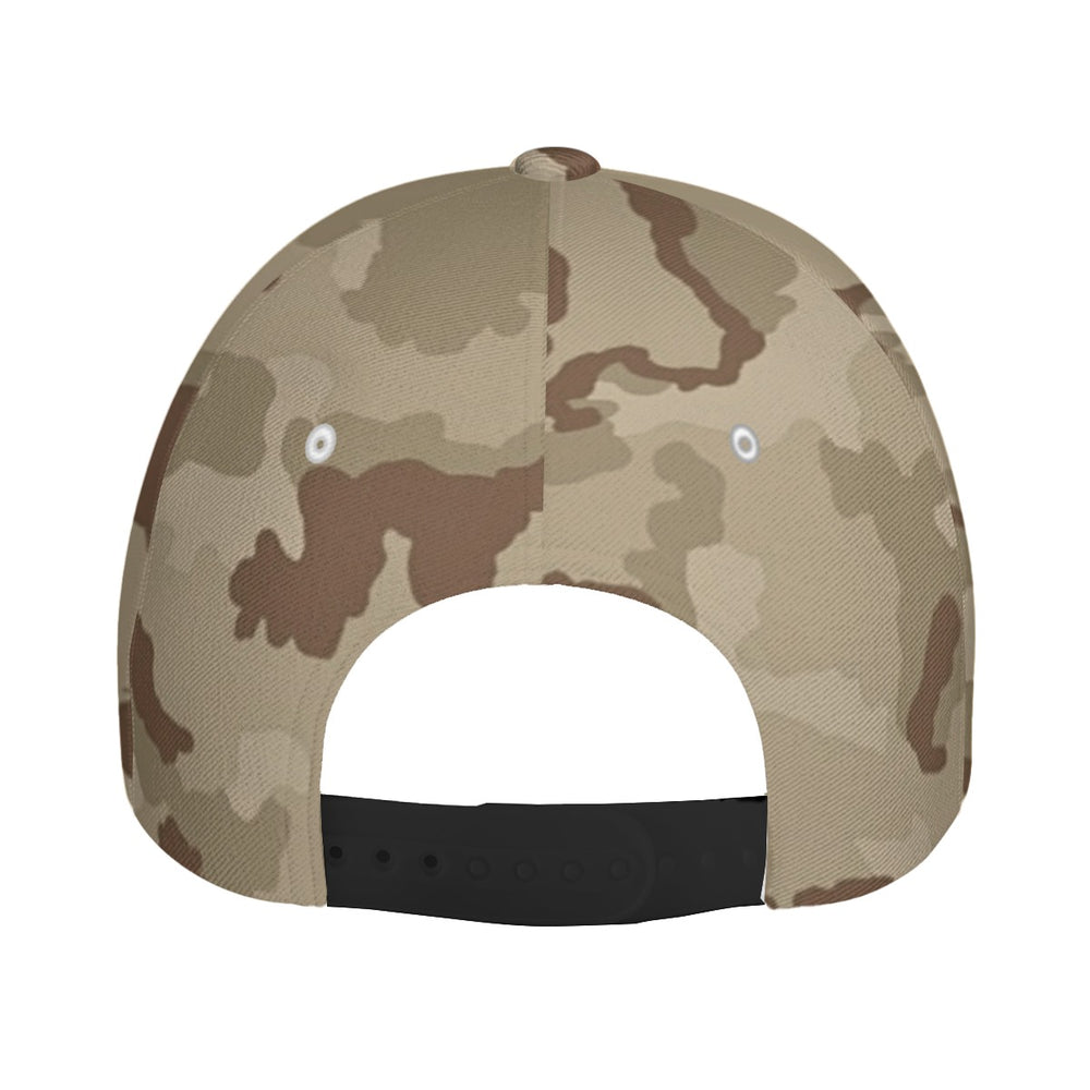 Irish DPM Desert Camo All-Over Print Peaked Cap With Box