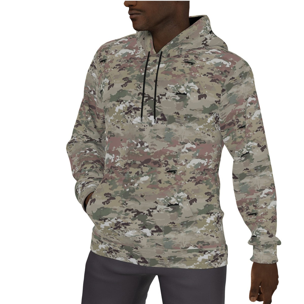 All-Over Print Men's Thicken Pullover Hoodie