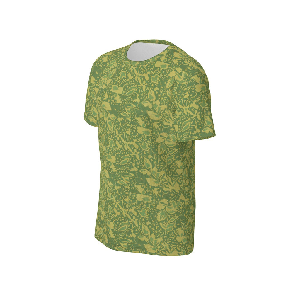 Romanian M1990 Leaf Camo Men's O-Neck T-Shirt | 190GSM Cotton