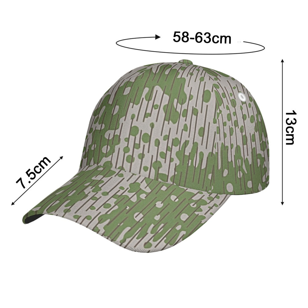 Bulgarian Frogskin Camo Peaked Cap With Box