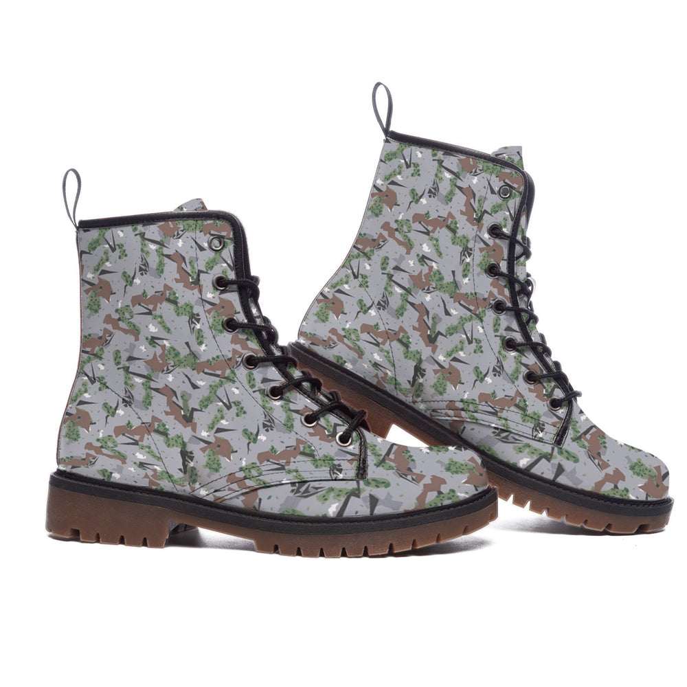 Serbian M-MDU-03 Camo Men's Martin Short Boots