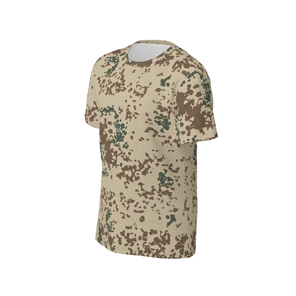 German Wüstentarn Camo Men's O-Neck T-Shirt | 190GSM Cotton