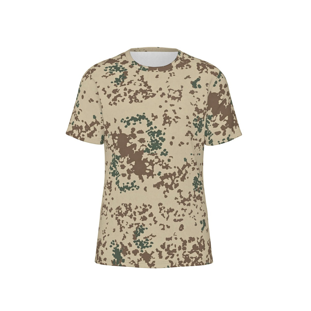 German Wüstentarn Camo Men's O-Neck T-Shirt | 190GSM Cotton