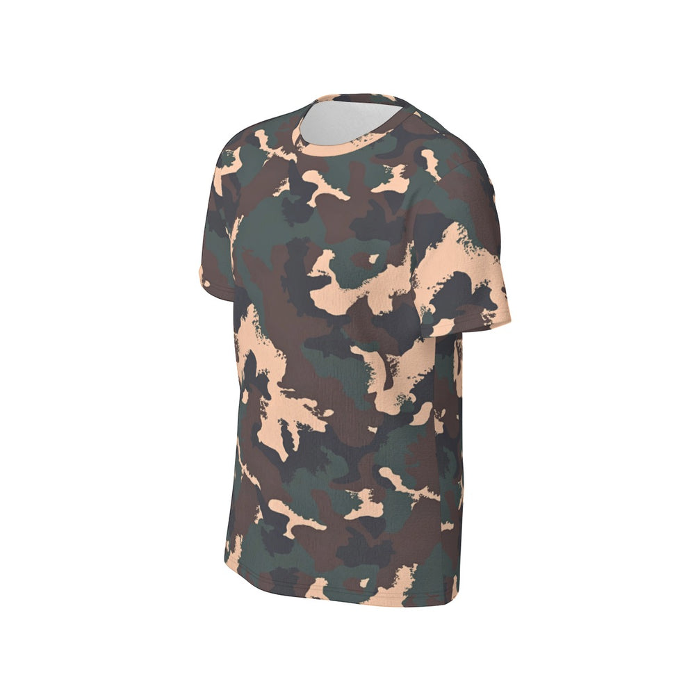 Hungarian M1990 Camo Men's O-Neck T-Shirt | 190GSM Cotton