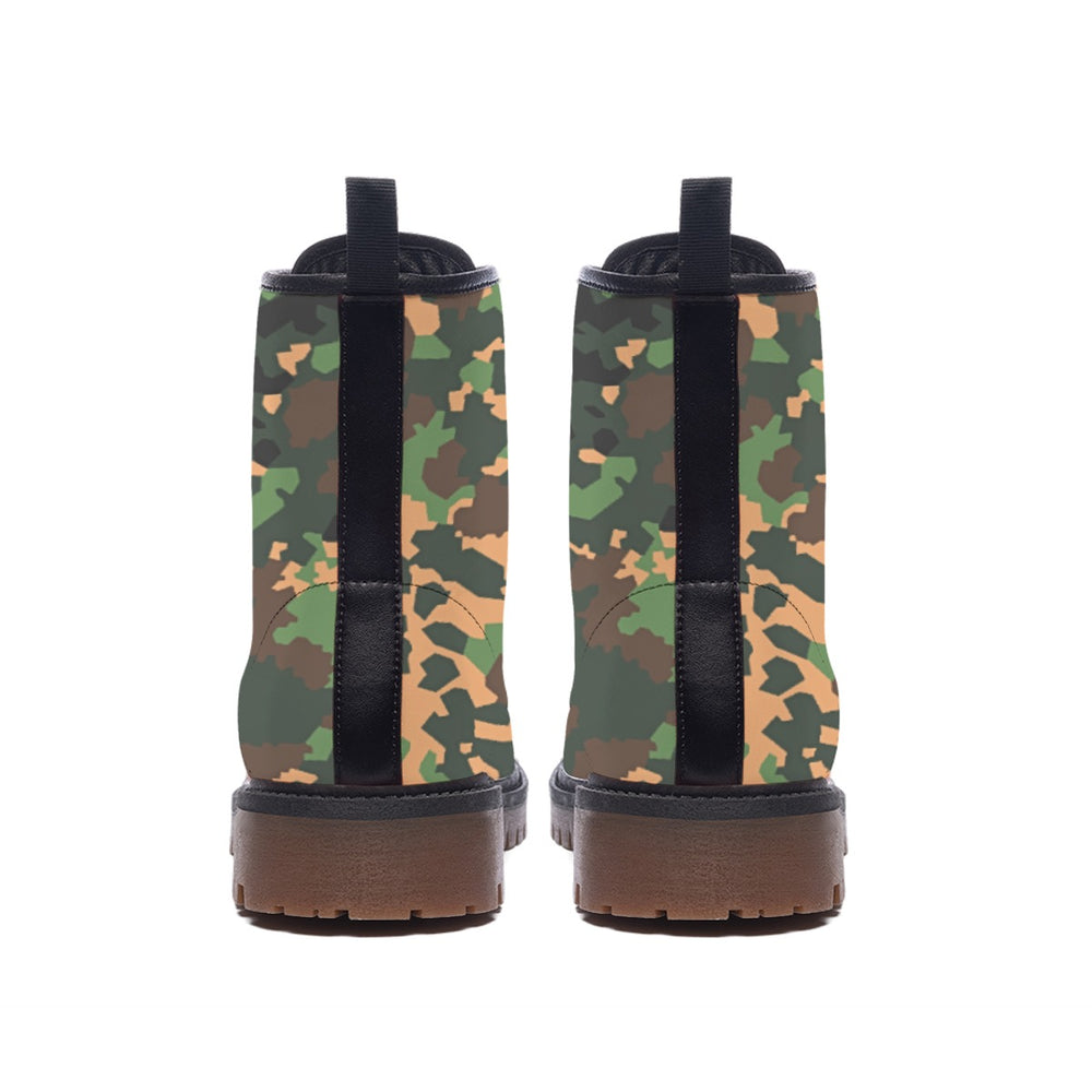 Russian Izlom Camo Men's Martin Short Boots