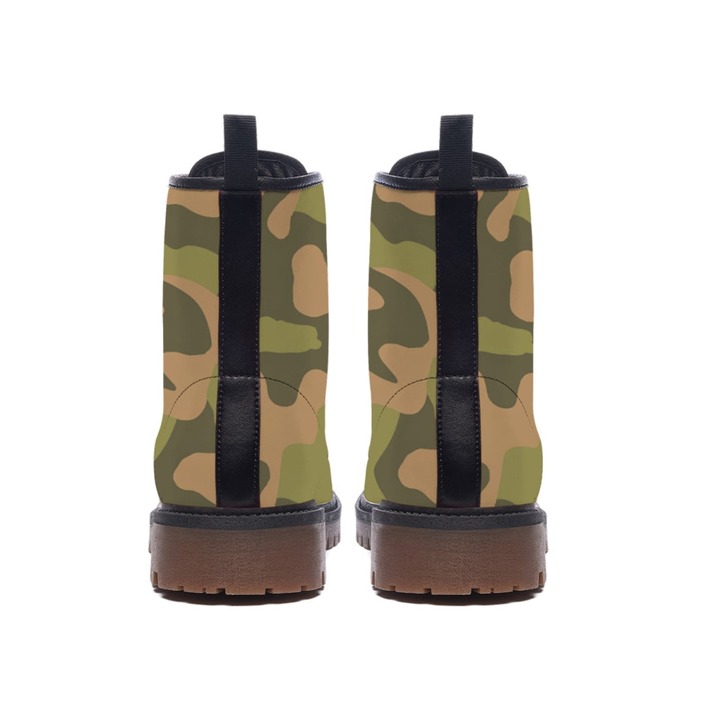 Norwegian M98 Woodland Camo Men's Martin Short Boots