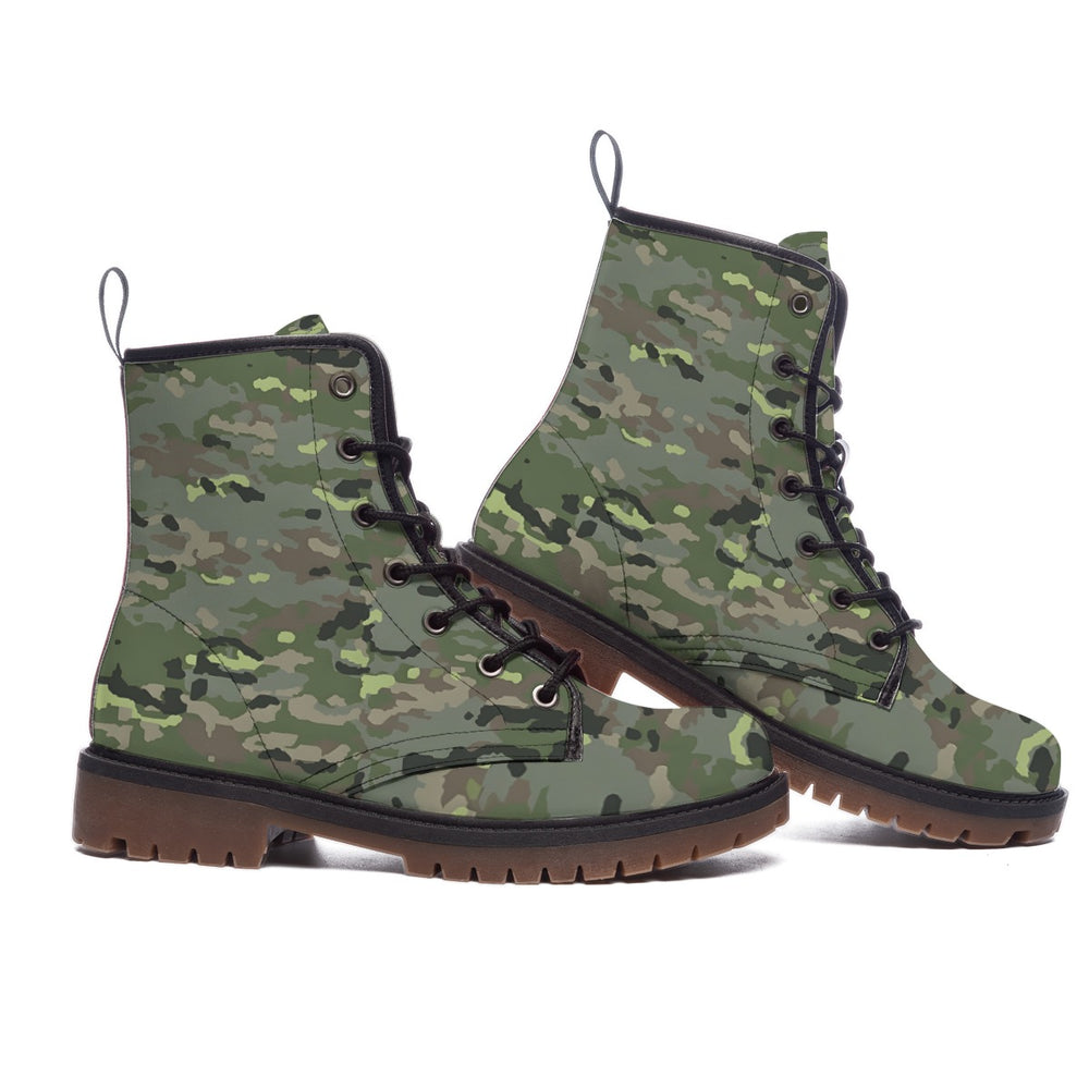 Spanish M09 Boscoso Camo Men's Martin Short Boots